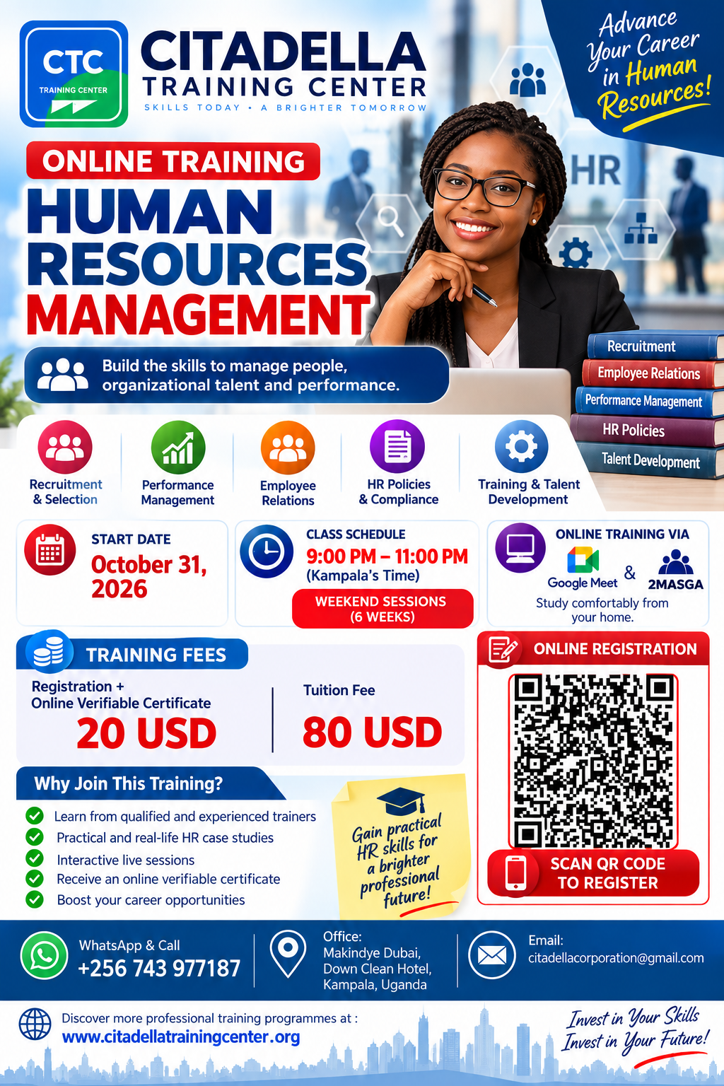 Online Human Ressources training course