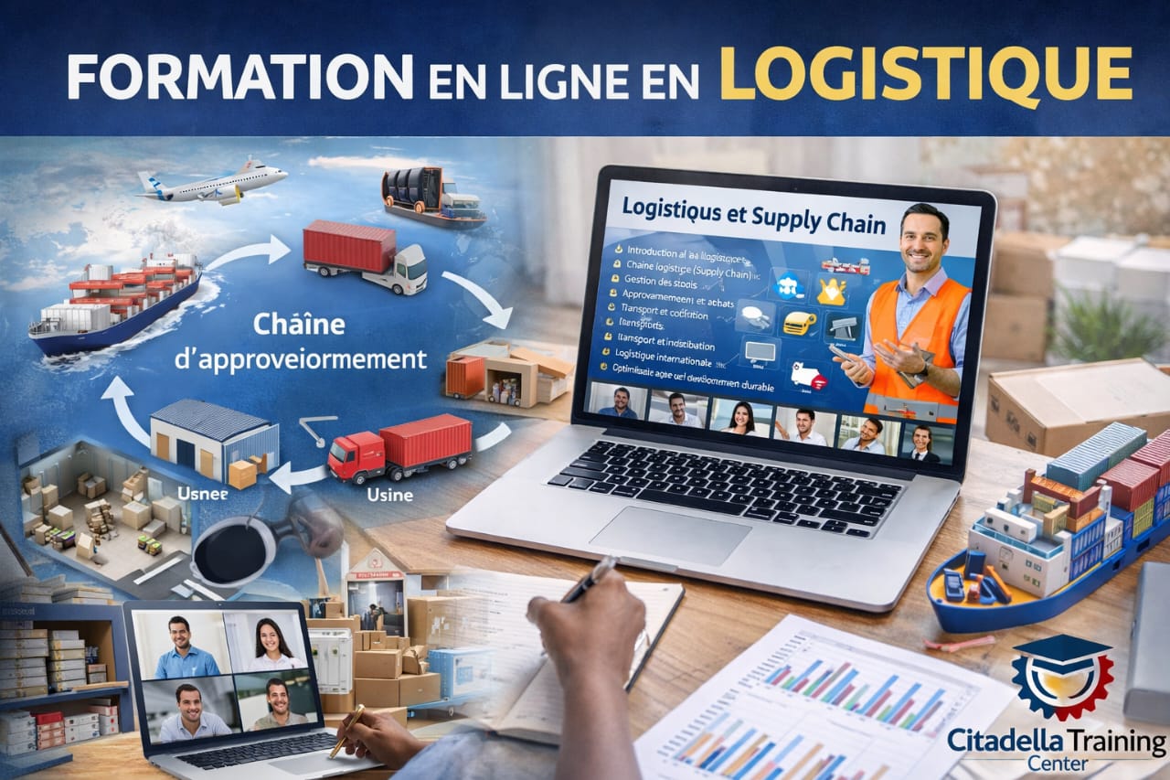Formation en ligne en LOGISTIQUE
