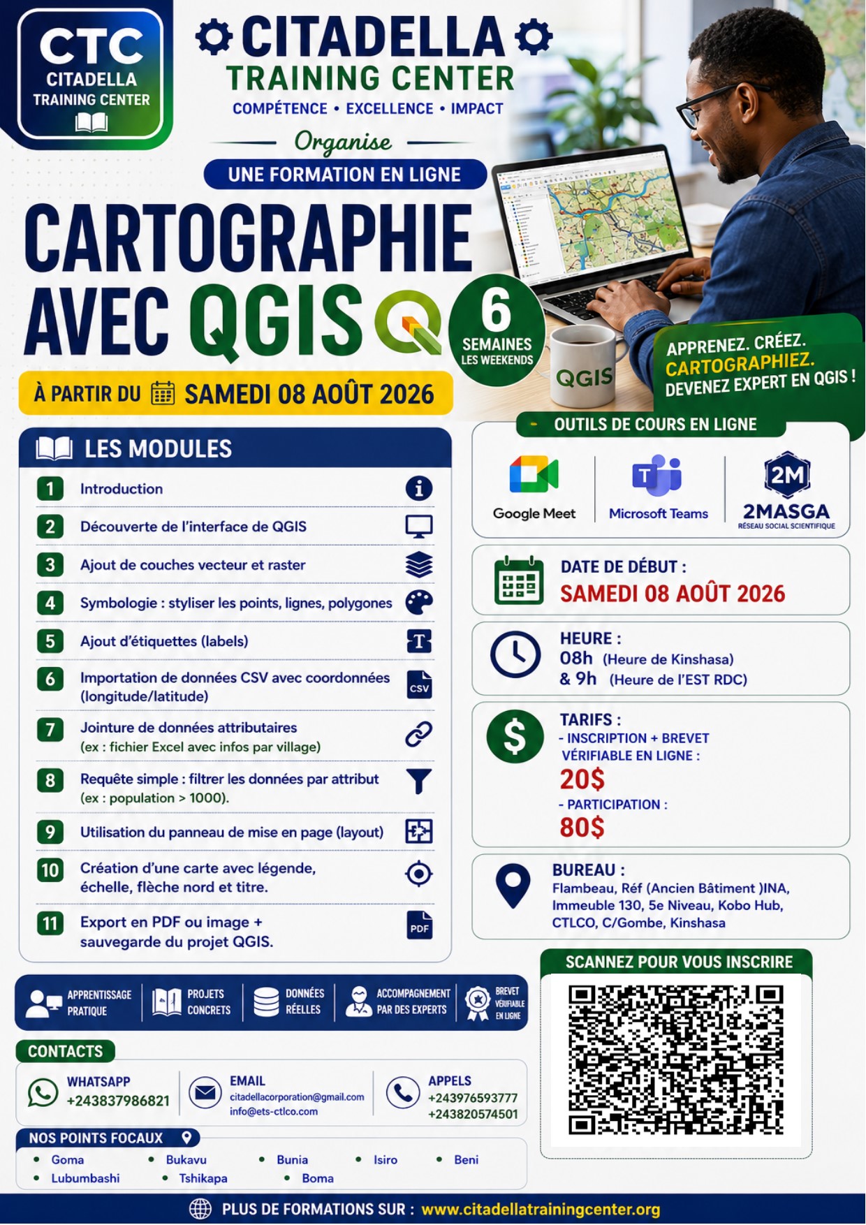 Formation en cartographie avec QGIS
