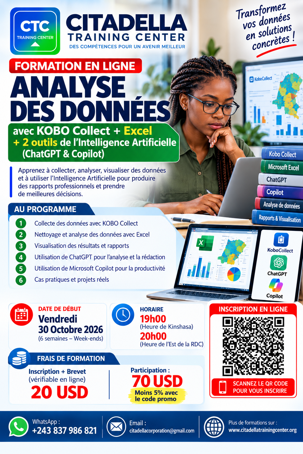 Formation sur l'analyse des données & IA