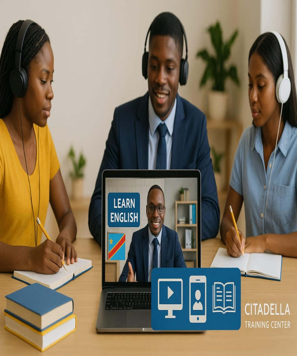 ? Formation en ligne d'anglais professionnel pour 4 mois , a partir du 27 Nov