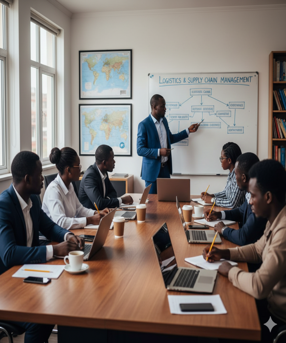 Formation en logistique en présentiel à Kinshasa  & en ligne 