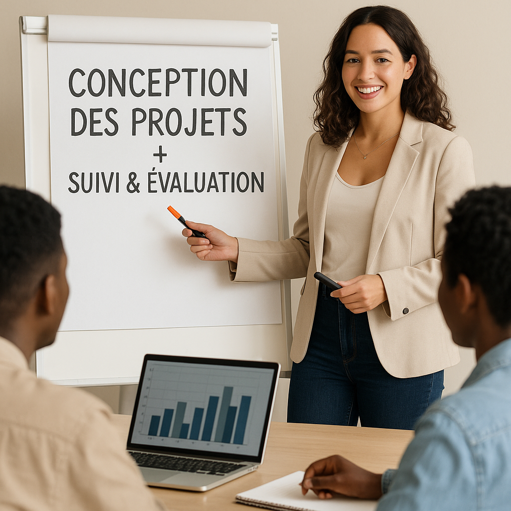 Conception des projets +Suivi & Evaluation